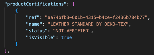product Certifications